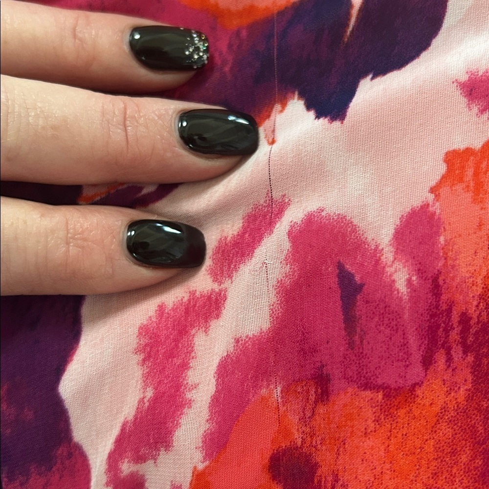 Eliza J Vibrant Pink and Purple Maxi Dress - Picture 16 of 16